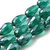 Electroplate Glass Beads Strands LS-EGLA-R008-15x10mm-2-1