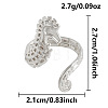 Ocean Animals 304 Stainless Steel Cuff Open Rings OU3325-2-1