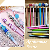 50Pcs Resin Rhinestone Beads RESI-PA0001-45C-5