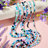 6 Strands 3 Styles Glass Beads Strands EGLA-TA0013-71A-5