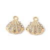 Alloy Rhinestone Pendants PALLOY-E775-11G-1