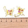 Alloy Enamel Pendants ENAM-K076-27G-4