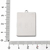 304 Stainless Steel Pendants STAS-Z201-05P-3