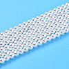 Baking Painted Pearlized Glass Pearl Bead Strands HY-N002-3mm-A12-2