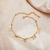 Alloy Butterfly Charms Anklets for Women FS-WG22606-03-1