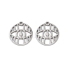 201 Stainless Steel Pendants STAS-U052-02C-P-1