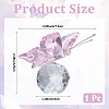 1Pc Glass Crytsal Butterfly Display Decorations LAMP-CN0001-01C-2