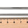 2MM 304 Stainless Steel Snake Chain Necklaces for Women Men STAS-V011-04D-P-5