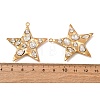 304 Stainless Steel Rhinestone Pendants RB-CBA6799-01G-3