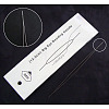 Iron Collapsible Big Eye Beading Needles X-ES001Y-1-1