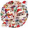 50Pcs Christmas Animal Paper Stickers PW-WG4EDBF-01-3