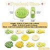 12Pcs 11 Styles Handmade Porcelain Beads PORC-FS0010-62-3