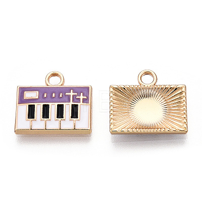 Eco-Friendly Zinc Alloy Charms FIND-N048-59B-NR-1