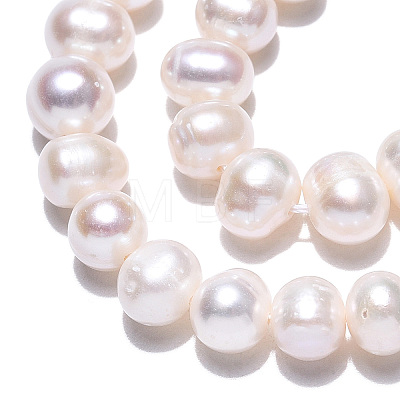 Natural Cultured Freshwater Pearl Beads Strands PEAR-N013-06F-1