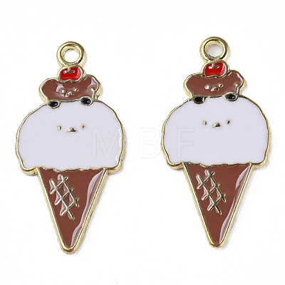 Alloy Enamel Pendants ENAM-N059-08-1