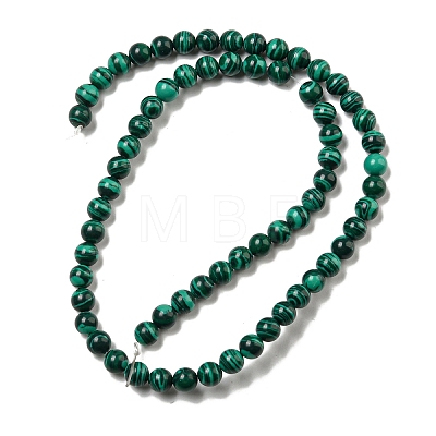 Synthetic Malachite Beads Strands G-B071-F01-02-1