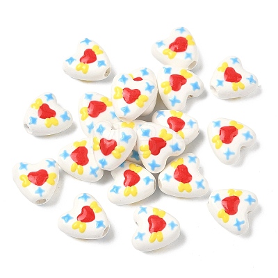 Handmade Porcelain Enamel Beads PORC-K011-02D-1