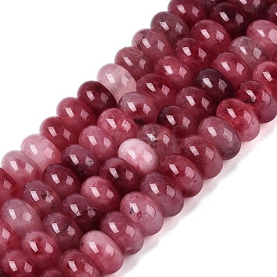 Natural White Jade Beads Strands G-Q613-01F-31-1