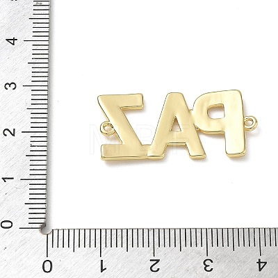 Brass Connector Charms KK-CBAE532-01C-G-1