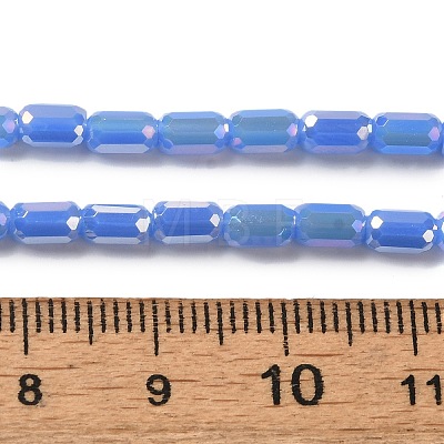 Electroplate Glass Beads Strands EGLA-D031-01-06-1