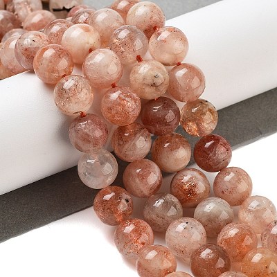 Natural Sunstone Beads Strands G-P488-04C-01-1