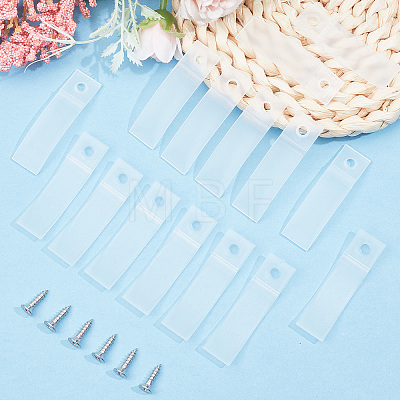 Gorgecraft 30Pcs Plastic Drawer Stoppers FIND-GF0004-04-1