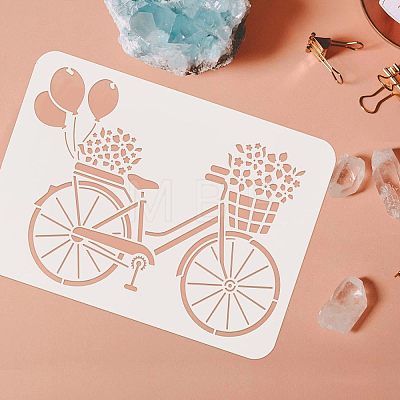 Large Plastic Reusable Drawing Painting Stencils Templates DIY-WH0202-452-1