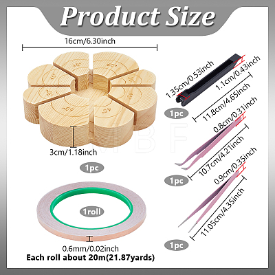 2Pcs 2 Styles 401 Stainless Steel Tweezers TOOL-NB0002-32-1
