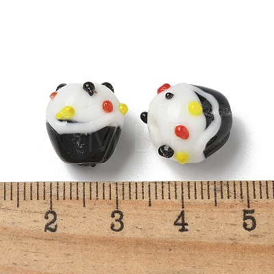 Handmade Lampwork Bumpy Beads LAMP-M022-01A-1