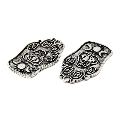 Tibetan Style Alloy Pendants FIND-C037-01D-AS-1