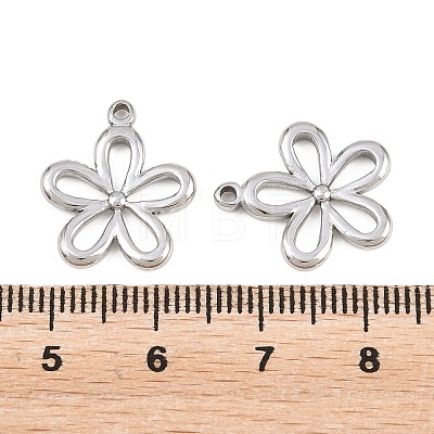 304 Stainless Steel Pendants STAS-L317-26P-1