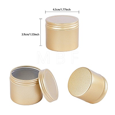 Round Aluminium Tin Cans CON-BC0006-53-1