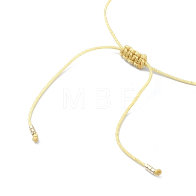 Glass Seed Column Link Bracelet BJEW-MZ00030-02-1