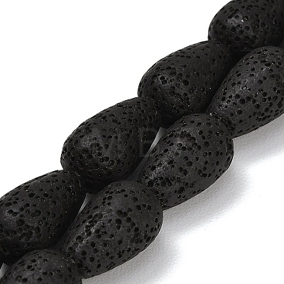 Natural Lava Rock Beads Strands G-G347-03I-1