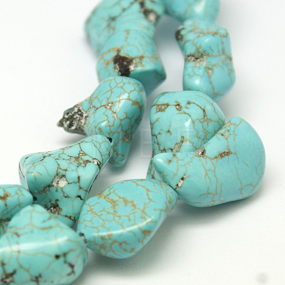 Chips Natural Magnesite Beads Strands G-N0131-11-1