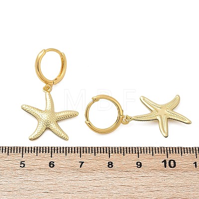 Brass Hoop Earrings EJEW-Q036-03C-G-1