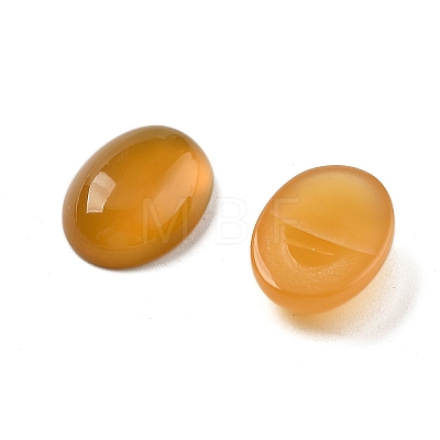 Natural Yellow Agate Cabochons G-G145-01B-61-1