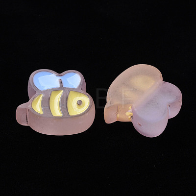 Transparent Acrylic Beads MACR-S374-06B-06-1