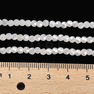 Imitation Jade Glass Beads Stands EGLA-A035-J3mm-B05-1