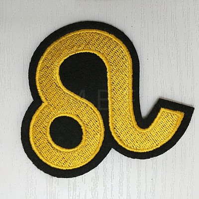 Computerized Embroidery Cloth Iron on/Sew on Patches DIY-O004-04-1