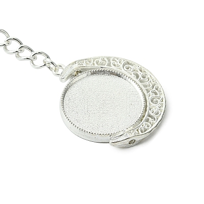 Alloy Pendant Cabochon Keychains KEYC-JKC01137-03-1