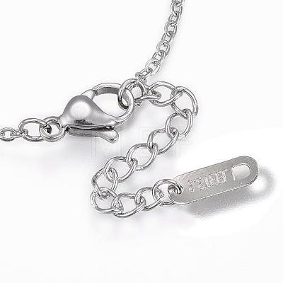 304 Stainless Steel Link Bracelets BJEW-H521-15P-1