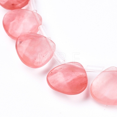 Watermelon Stone Beads Strands G-G821-08A-1