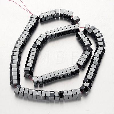 Non-magnetic Synthetic Hematite Bead Strands G-F300-15-09-1