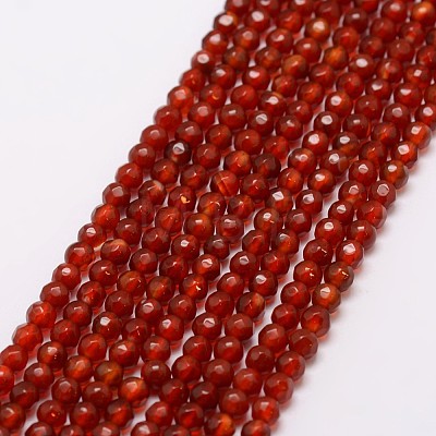 Natural Agate Bead Strands X-G-G882-4mm-A03-1