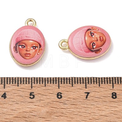 Printed Alloy Pendants AL-CBA4262-10A-03-1