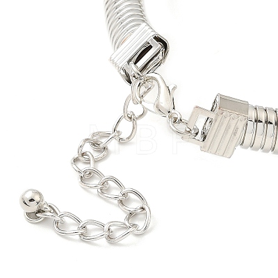 Iron Snake Chains Choker Necklaces NJEW-P289-03B-P-1