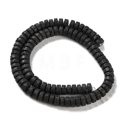 Synthetic Lava Rock Dyed Beads Strands G-H311-09-02-1