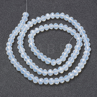 Glass Beads Strands EGLA-A044-J1mm-D06-1