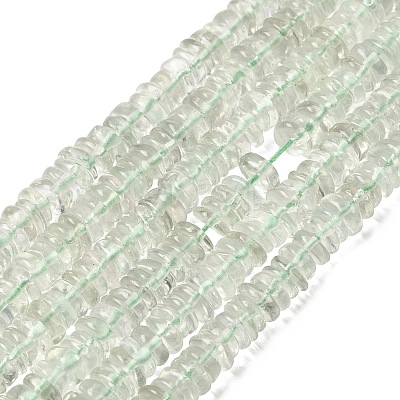 Natural Green Quartz Beads Strands G-D099-01D-1